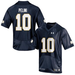 Notre Dame Fighting Irish Men's Patrick Pelini #10 Navy Under Armour Authentic Stitched College NCAA Football Jersey WAM8499ND